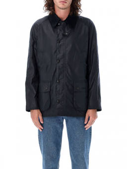 Barbour - Dark Blue Embroidered Logo Jacket