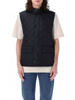 Barbour - Navy Blue Embroidered Logo Vest