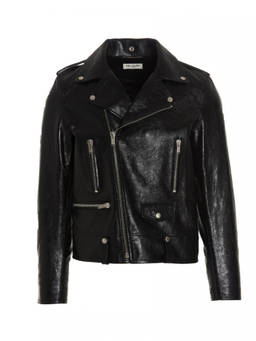 Saint Laurent - Black Leather Jacket