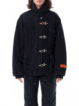 Heron Preston - Black Mock Collar Jacket