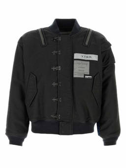 Yohji Yamamoto - Black Logo Bomber Jacket