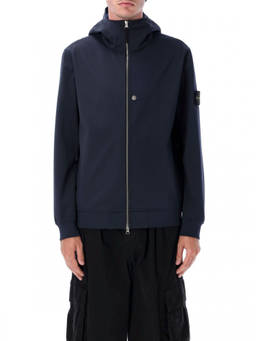 Stone Island - Blue Hooded Jacket