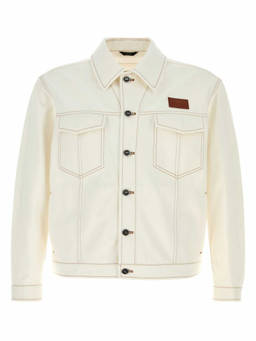 Fendi - White Denim Jacket