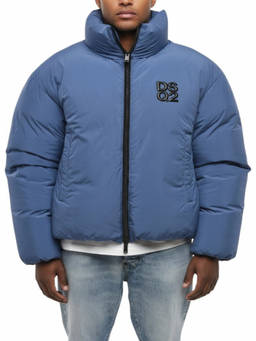 Dsquared2 - Blue Logo Puffer Jacket