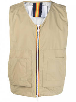 K-Way - Beige Water Repellent Vest