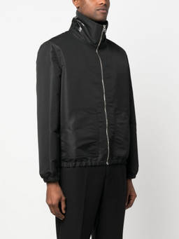 Alexander McQueen - Black Black Logo Bomber Jacket