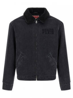 Kenzo - Black Shirt Collar Jacket