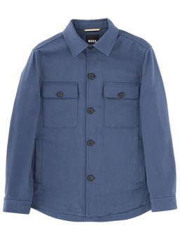 Boss - Blue Shirt Collar Jacket