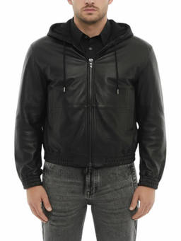 Diesel - Black Regular Hood Jacket