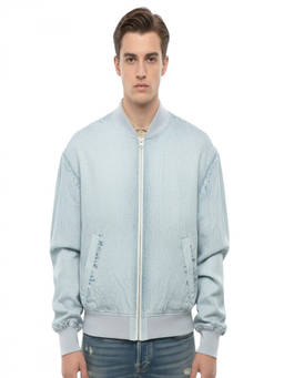 Diesel - Light Blue Bomber Jacket