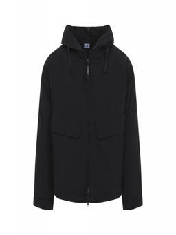 C.P. Company - Black Solid Hood Jacket