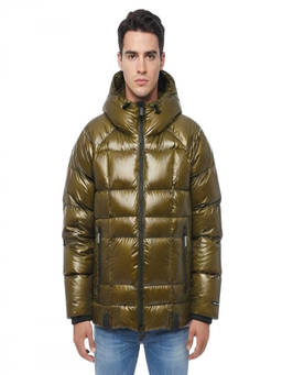 Dsquared2 - Olive Quilted Hood Jacket