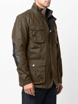Barbour - Olive Stand-Up Collar Jacket