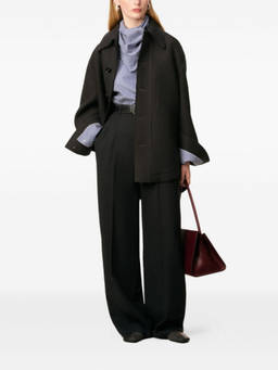 AMI Paris - Dark Grey Wool Buttoned Jacket