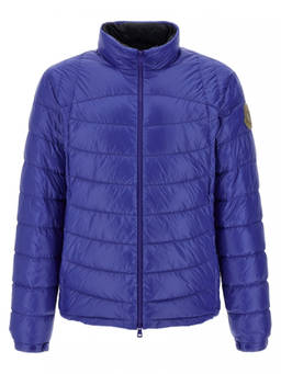 Moncler - Blue Galeso Genuine Leather Jacket