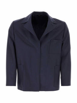 Fendi - Blue Wool Jacket