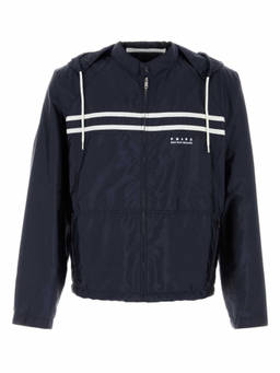 PRADA - Navy Blue Hood Jacket