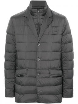 Herno - Dark Grey Quilted Jacket