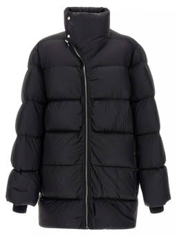 Rick Owens - Black Turtle Quilted Down Jacket