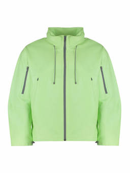 Givenchy - Green Zipped Hooded Jacket