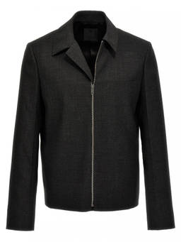 Givenchy - Grey Structured Blouson