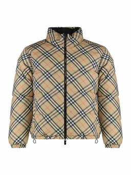 Burberry - Beige Check Reversible Jacket