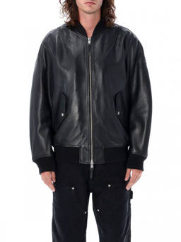 Diesel - Black Leather Jacket