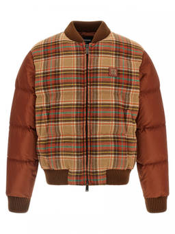 Dsquared2 - Brown Plaid Bomber Jacket
