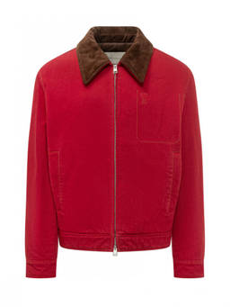 AMI Paris - Red Logo Regular Jacket