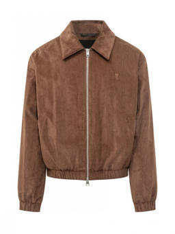 AMI Paris - Brown Shirt Collar Jacket