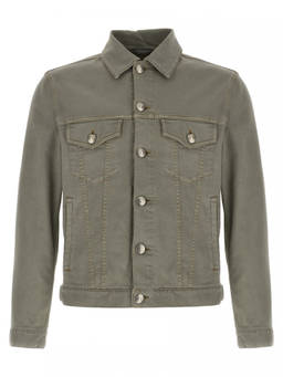 Brunello Cucinelli - Grey Denim Jacket