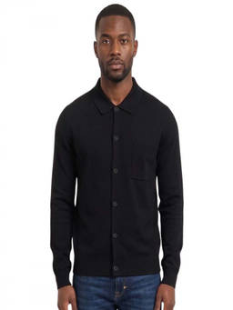 Hugo - Black Shirt Collar Jacket