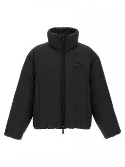 Dsquared2 - Black Solid Mock Collar Jacket