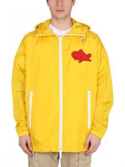 Dsquared2 - Orange Logo Hood Jackets