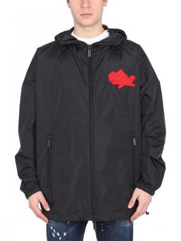 Dsquared2 - Black Logo Hood Jacket