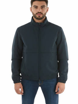 Woolrich - Blue Mock Collar Jacket