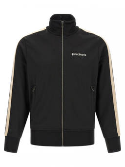 Palm Angels - Black Logo Mock Collar Jacket
