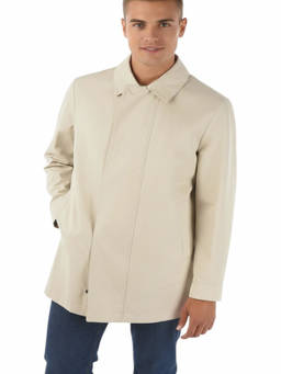 Corneliani - Beige Shirt Collar Jacket