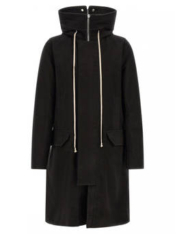 Rick Owens - Black Hooded Parka Jacket