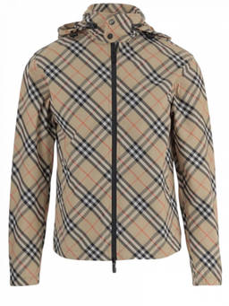 Burberry - Beige Check Jackets