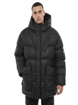 Dsquared2 - Black Quilted Hooded Jacket