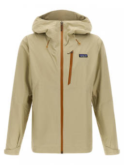 Patagonia - Beige Solid Hooded Jacket