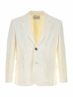 AMI Paris - Off White Notched Lapel Jacket