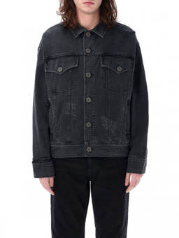 BALMAIN - Black Oversize Jacket