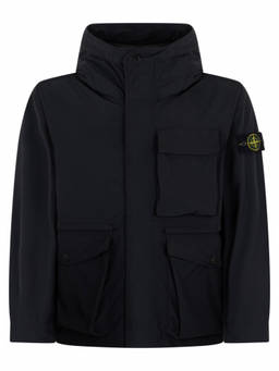Stone Island - Black Hood Parka Jacket