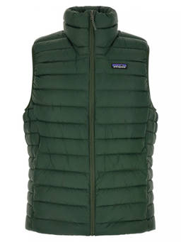 Patagonia - Green Sleeveless Logo Jacket