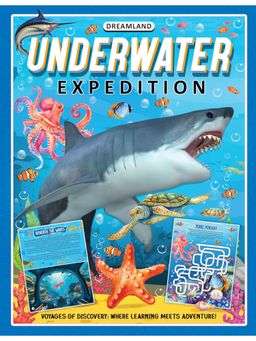 Dreamland - Underwater Expedition Activity Book for Kids Age 5-10 Years