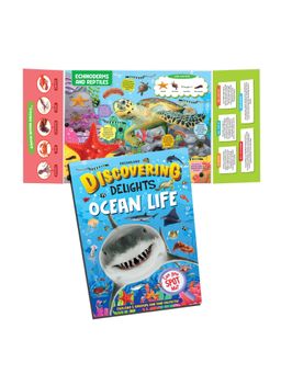 Dreamland - Ocean Life Discovering Delights Flap Book for Kids Age 4-10 Years