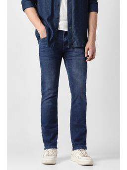 Van Heusen - Men Navy Mid Wash Jeans
