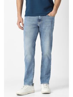 Van Heusen - Men Light Blue Light Wash Jeans
